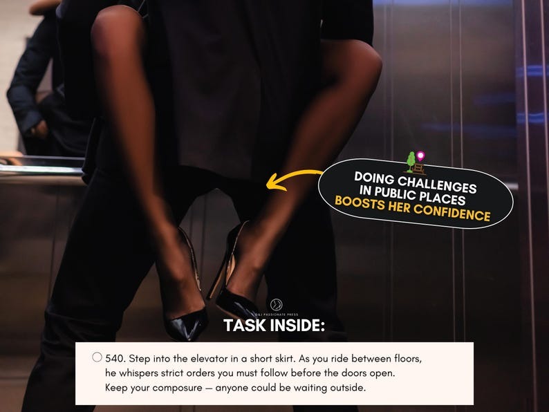 550 Public Adventure Challenges for Couples – Adult Relationship Challenge Guide (18+) | Dom & Sub Exploration Ebook