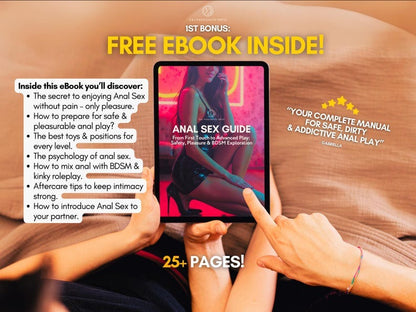 600 Anal Training Tasks for Submissive Women – Kinky BDSM Ideas for Couples | Dom & Sub Challenge Guide (18+)