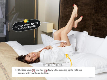 600 Anal Training Tasks for Submissive Women – Kinky BDSM Ideas for Couples | Dom & Sub Challenge Guide (18+)