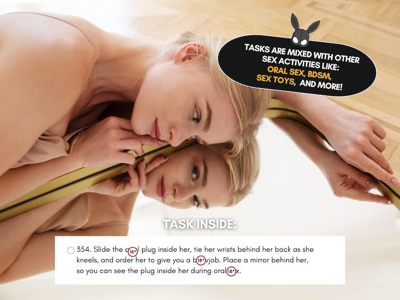 600 Anal Training Tasks for Submissive Women – Kinky BDSM Ideas for Couples | Dom & Sub Challenge Guide (18+)